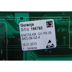 Плата для стиральной машины Gorenje 195760 PS-05 AKO-08-GZ-4