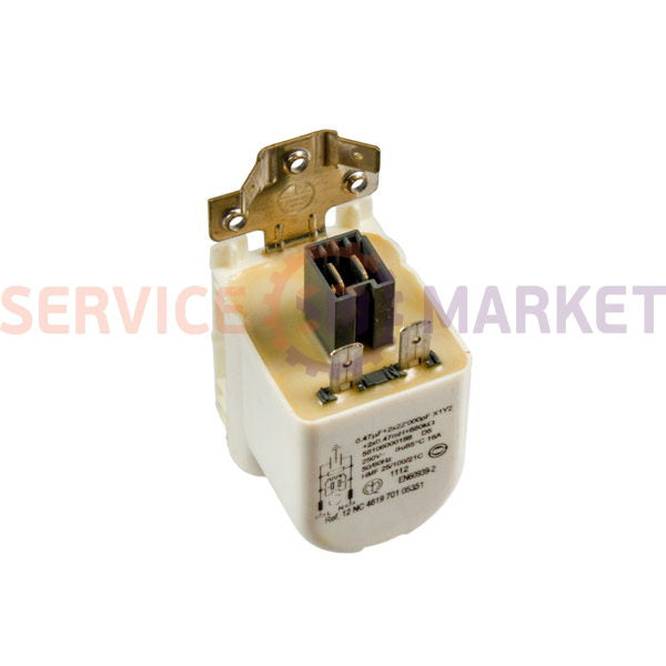 Сетевой фильтр EN60939-2 275V 10A для стир. машины Bosch