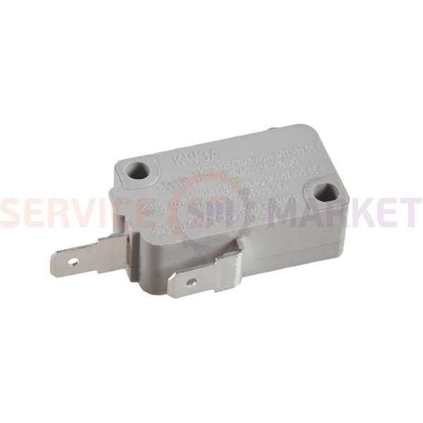 Мікровимикач KW3A 16A, 250V для НВЧ-печі Gorenje