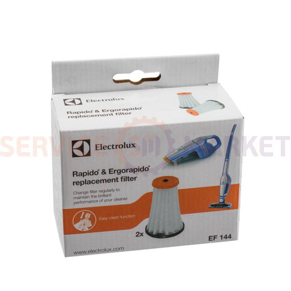 Набір фільтрів EF144 контейнер. конус. (2 шт.) для пилососу Electrolux