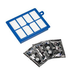 Фільтр вихідний HEPA EFS1WCC + ароматизатор повітря (4 шт.) для пилососу Electrolux