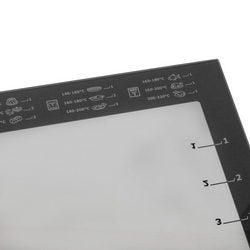 Скло дверей внутрішнє для духовки 504x397mm Electrolux