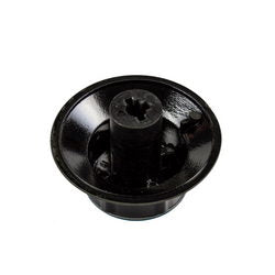 Ручка регулювання температури для духової шафи Zanussi срібляста