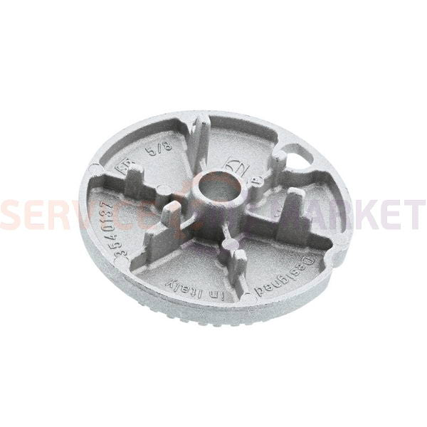 Пальник - розсікач (середній) для газової плити D=70mm Electrolux