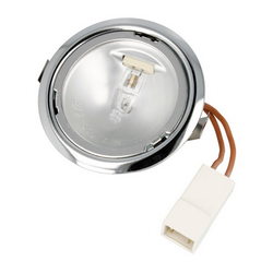 Лампа підсвічування галогенова з плафоном 507647 12V 20W G4 для витяжки Gorenje