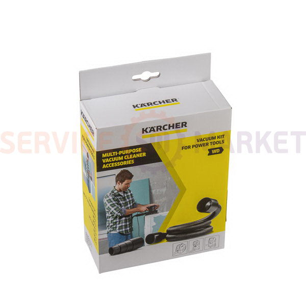 Шланг для роботи з електроінструментом D=35/32/26mm пилососа L=1200mm Karcher