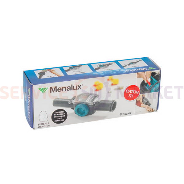 Насадка уловлювач дрібних предметів AD10B D вн/нар=32/35mm (адаптер) Menalux