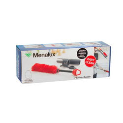 Мікрофіброва щітка для пилу з насадкою її очищення MFD01 D вн/нар=32/35мм (адаптер) Menalux