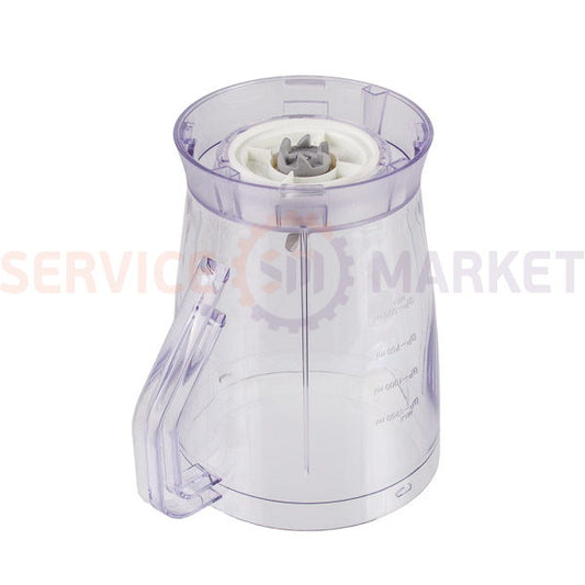 Чаша блендера 1500ml с ножом (без крышки) для кух. комб. Gorenje