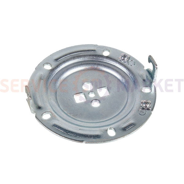Фланець круглий для бойлера D=124mm, 5 отворів під болти Ariston