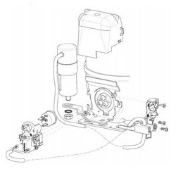 Компресор для охолодження. EMBRACO ASPERA EMC40CLT R600a 119W (з пуск. реле RSCR)