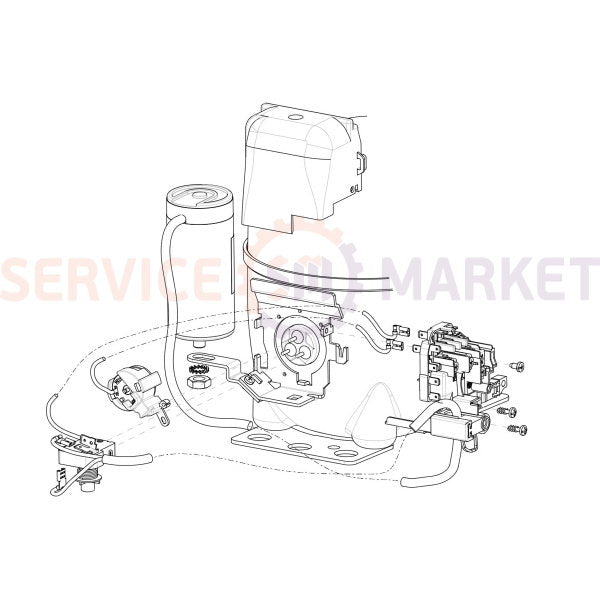 Компресор для охолодження. EMBRACO NE2130Z R134a 313W (з пуск. реле CSIR)