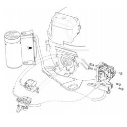 Компресор для охолодження. EMBRACO ASPERA NT2180GK R404a 942W (з пуск. реле CSIR)