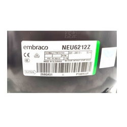 Компресор для охолодження. EMBRACO ASPERA NEU6212Z R134a 1450W (з пуск. реле CSIR)