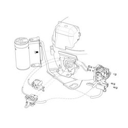 Компресор для охолодження. EMBRACO ASPERA NT6220GK R404a 1215W (з пуск. реле CSR)