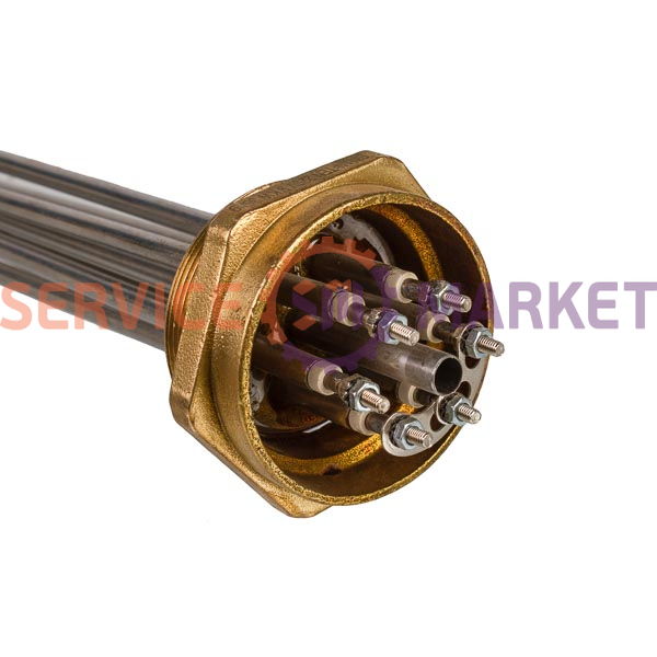 Блок тенів 9000W (нержав.), L=245mm гайка 2,5" для електричного казана SINAN