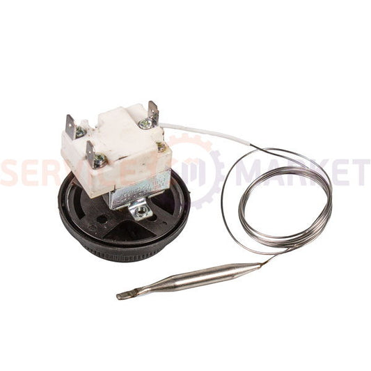 Термостат FSTB 16A 250V, капиляр L=1000mm, Tmax = 200°С + ручка управл. Sanal