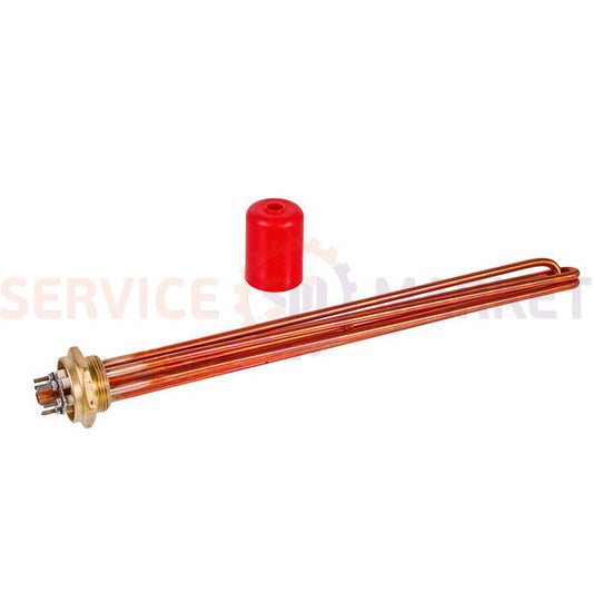 Блок тэнов 15000W 220V (медный), L=480mm гайка 1,5" (48mm) для электрического котла BALCIK