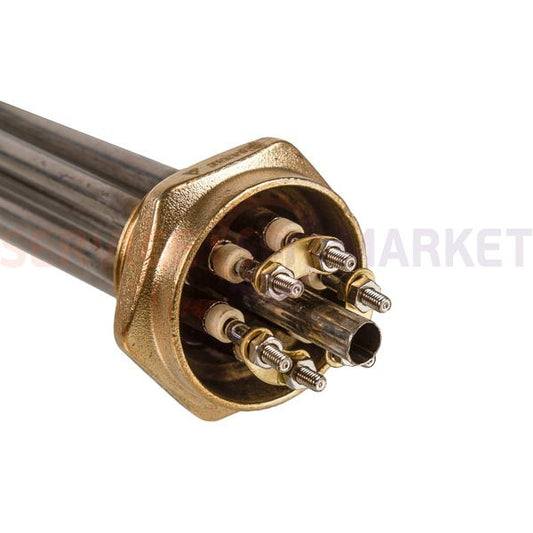 Блок тенів 7500W 380V (нержав.), L=350mm гайка 1,5" (48mm) для електричного котла SANAL