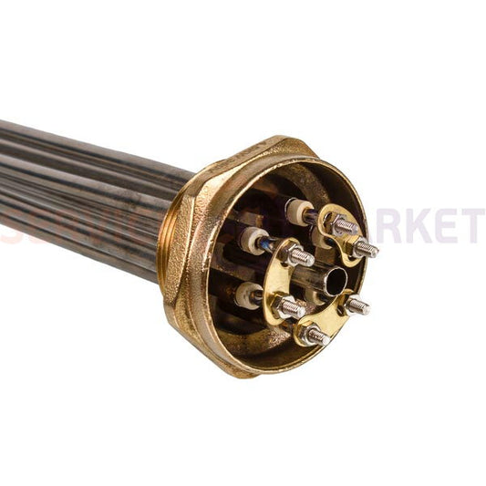 Блок тенів 4500W 380V (нержав.), L=275mm гайка 2" для електричного котла SANAL