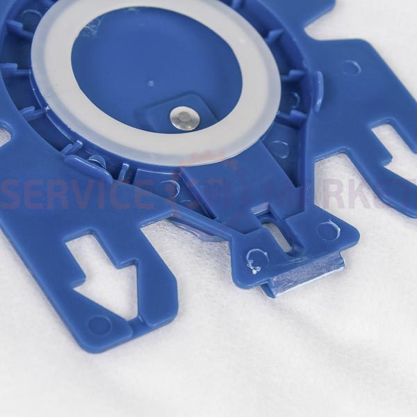 Набір мікрохвиль мішки. (4 шт.) HyClean 3D GN + фільтр мотора та вихідний для пилососу Miele синій