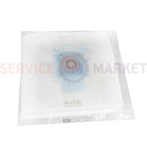 Набір мікрохвиль мішки. (4 шт.) Type G ALL BBZ41FGALL для пилососу Bosch, Siemens