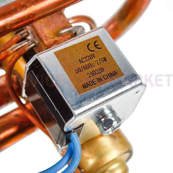 Клапан 4-х ходовой (соленоид) DSF-9 (18000Btu) 9,52mm/12mm для кондиционера