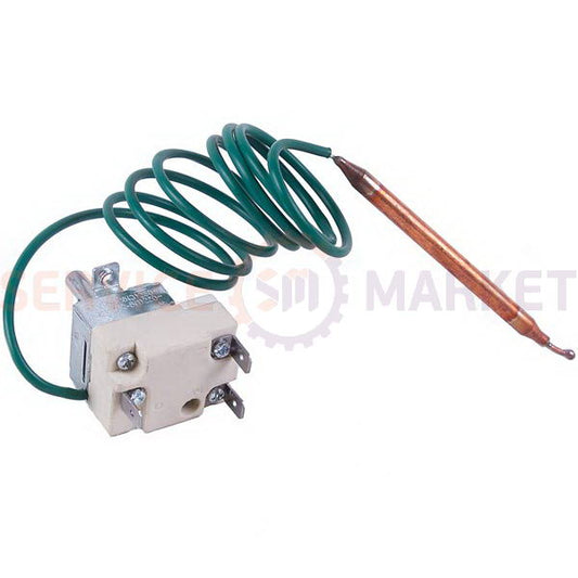 Термостат WYF75L 16A 250V, капіляр L=1090mm, 30-75°C (без ручки кер.) Sanal