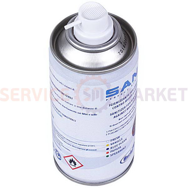 Средство для дезинфекции кондиционеров 150ml FRESH SANET белый