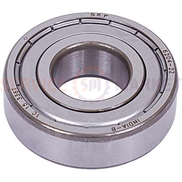 Підшипник SKF 6204 - 2Z (20x47x14) для прання. машини (у коробці) India