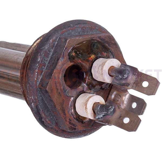 Тэн с терморегулят. для масл. обогр. 1300W L=735mm D резьбы=32,5mm (резьба левая) +(контрол. ЭРА+2М)