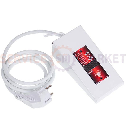 Тэн с терморегулят. для масл. обогр. 1300W L=735mm D резьбы=32,5mm (резьба правая) +(контрол. ЭРА+2М