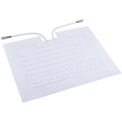 Испаритель 400x300mm (плачащий) HR двухпатрубковый проходной