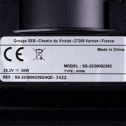 Щітка Turbo для аккумуляторного пилососу Rowenta SS-2230003001 чорний