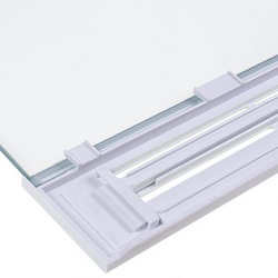 Полиця над ящиком для овочів для холодильника Electrolux 8075922024 460x380mm (скляна з вентиляційною решіткою)