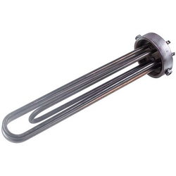 Блок тенів для електричного казана 6 кВт 380V (нержавіюча сталь) L=320mm фланець (внутрішня різьба 2 1/2")