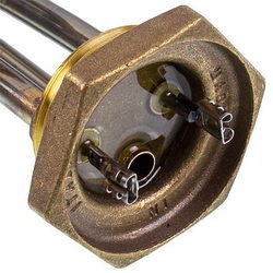 Тін для бойлера 1200W (мідний) гайка 54mm (під анод M6) різьба L>165mm