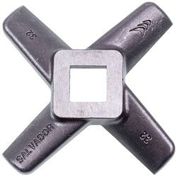 Ніж для м'ясорубки Lame Italia CF32CARBO D=90mm Відвір =15x15mm Enterprise 32
