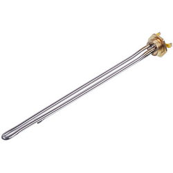 Тін для алюмінієвих батарей 700W (нержавіюча сталь) L=345mm D різьблення = 1&apos&apos (різьба права)