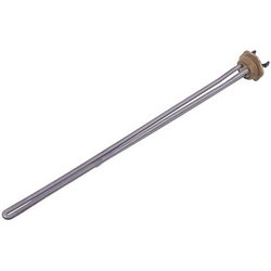 Тін для алюмінієвих батарей Kawai 1200W (нержавіюча сталь) L=415mm D різьблення = 1&apos&apos (різьба ліва)