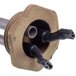 Тін для алюмінієвих батарей Kawai 1200W (нержавіюча сталь) L=415mm D різьблення = 1&apos&apos (різьба права)