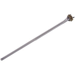 Тен для алюмінієвих батарей 2000W (нержавіюча сталь) L=495mm D різьблення = 1&apos&apos (різьба ліва)