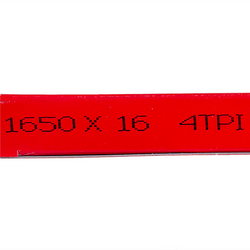 Полотно для стрічкової пилки Lame Italia 201610 1650x16x0,5mm 4TPI