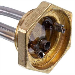 Тін для чавунних батарей BALCIK 2000W (нержавіюча сталь) L=390mm D різьблення = 1 1/4&apos&apos (різьба права)