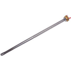 Тен для алюмінієвих батарей Tenko 2000W (нержавіюча сталь) L=495mm D різьблення = 1&apos&apos (різьба права)