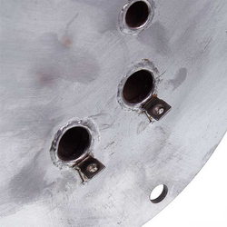 Фланець під сухі тіні для бойлера Gorenje 482979 D зовнішній=165mm L трубок=410/412/405mm (під анод M8)