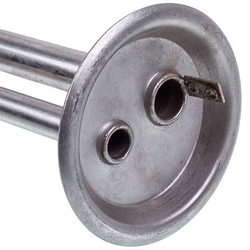 Фланець під сухі тіні 1500W для бойлера Ferroli D зовнішній=82mm L трубок=430mm (під анод M6)