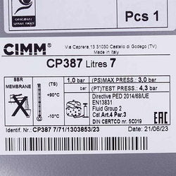 Розширювальний бак 7 л для газового казана Baxi/Westen 5668370