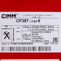 Розширювальний бак 6 л для газового казана Baxi/Westen 5693920