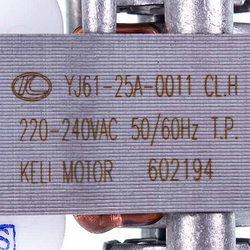 Двигатель вертела гриля мультипечи Tefal SS-203770 YJ61-25A-0011 220V (L-штока=43mm)